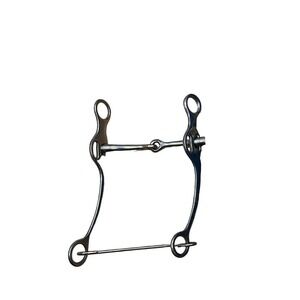 New Snaffle Bit w/ Slobber Bar 5”